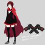 Ruby Rose of the Rose Family RWBY Mafia Au