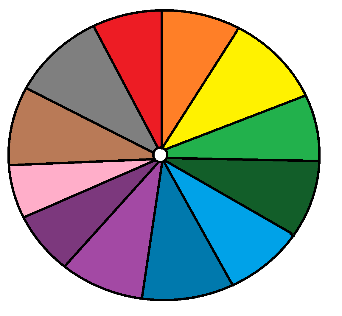 Color Wheel Character Challenge