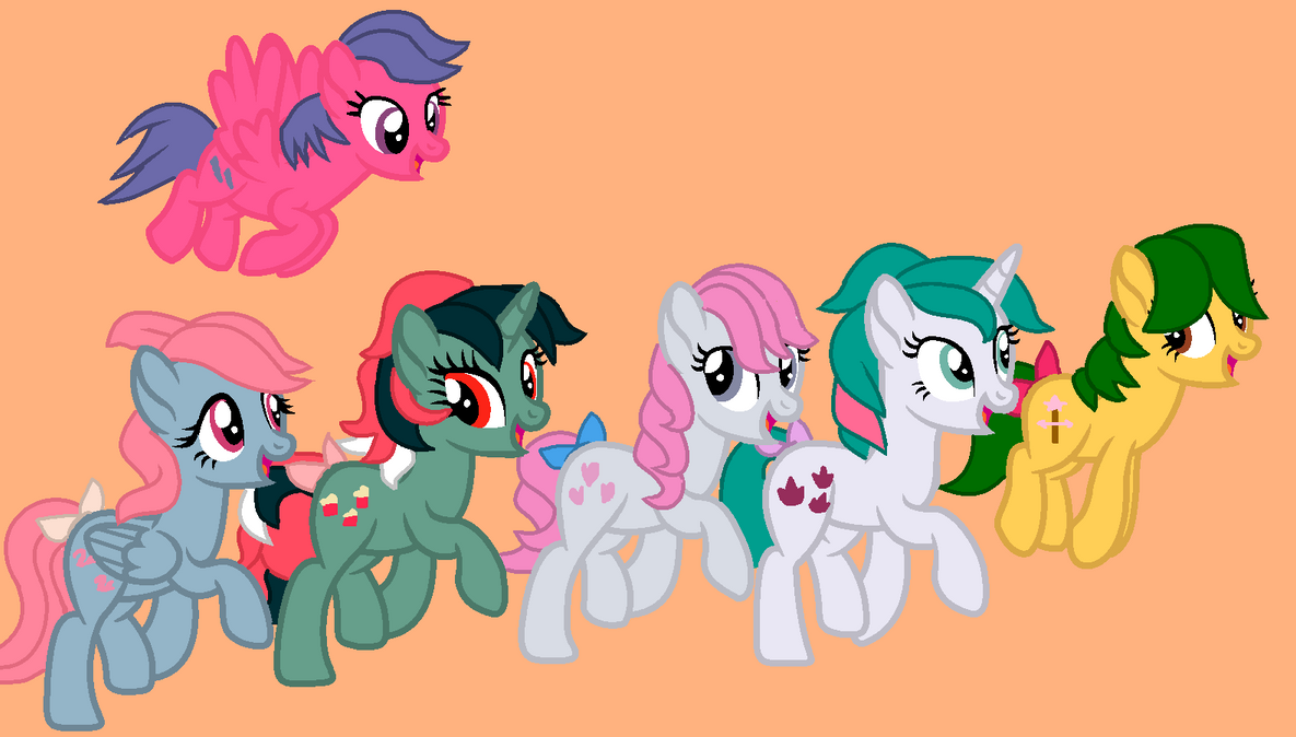 MLP Gen 1 in G4 Style by IzzySingz on DeviantArt