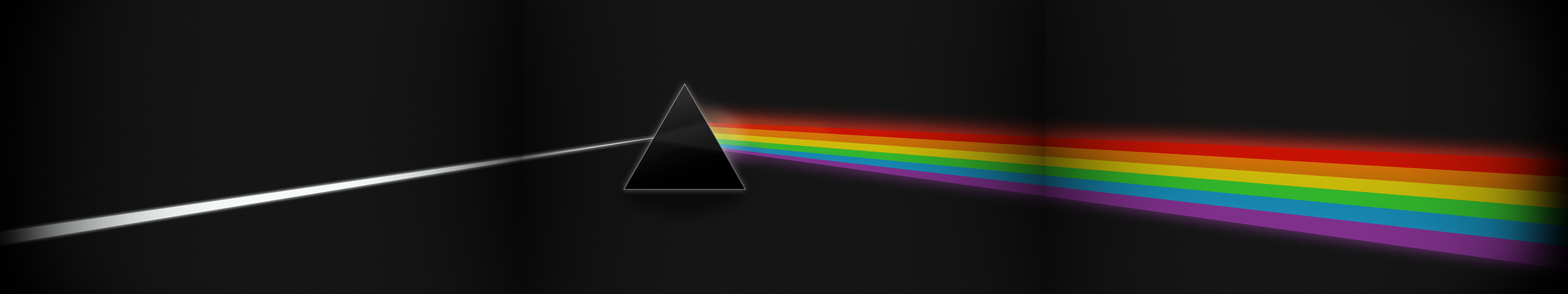 Dark Side Of The Moon Triple Monitor Wallpaper By Dosycool