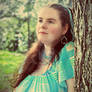 Girl in Blue - a summer like look -