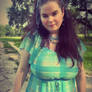 Girl in Blue - a summer like look -