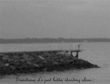 its better standing alone