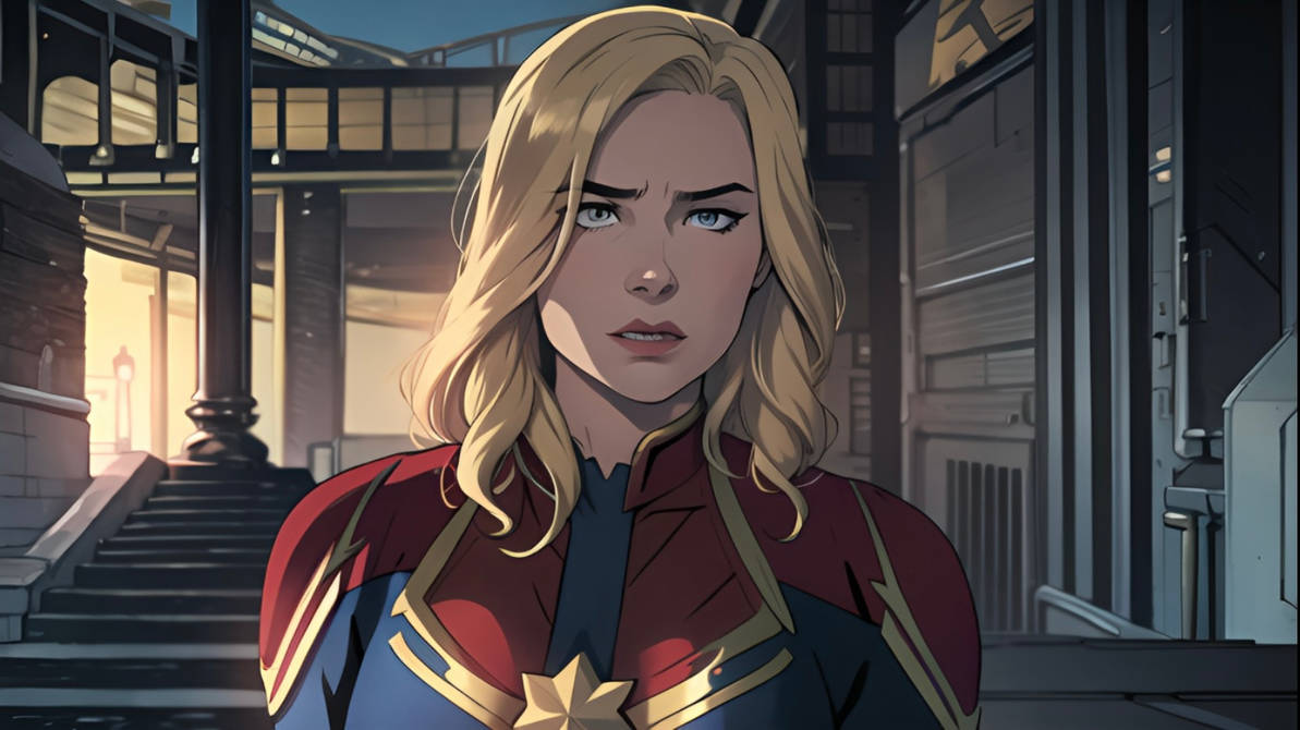 Captain Marvel (Earth-616) by TintinRino on DeviantArt