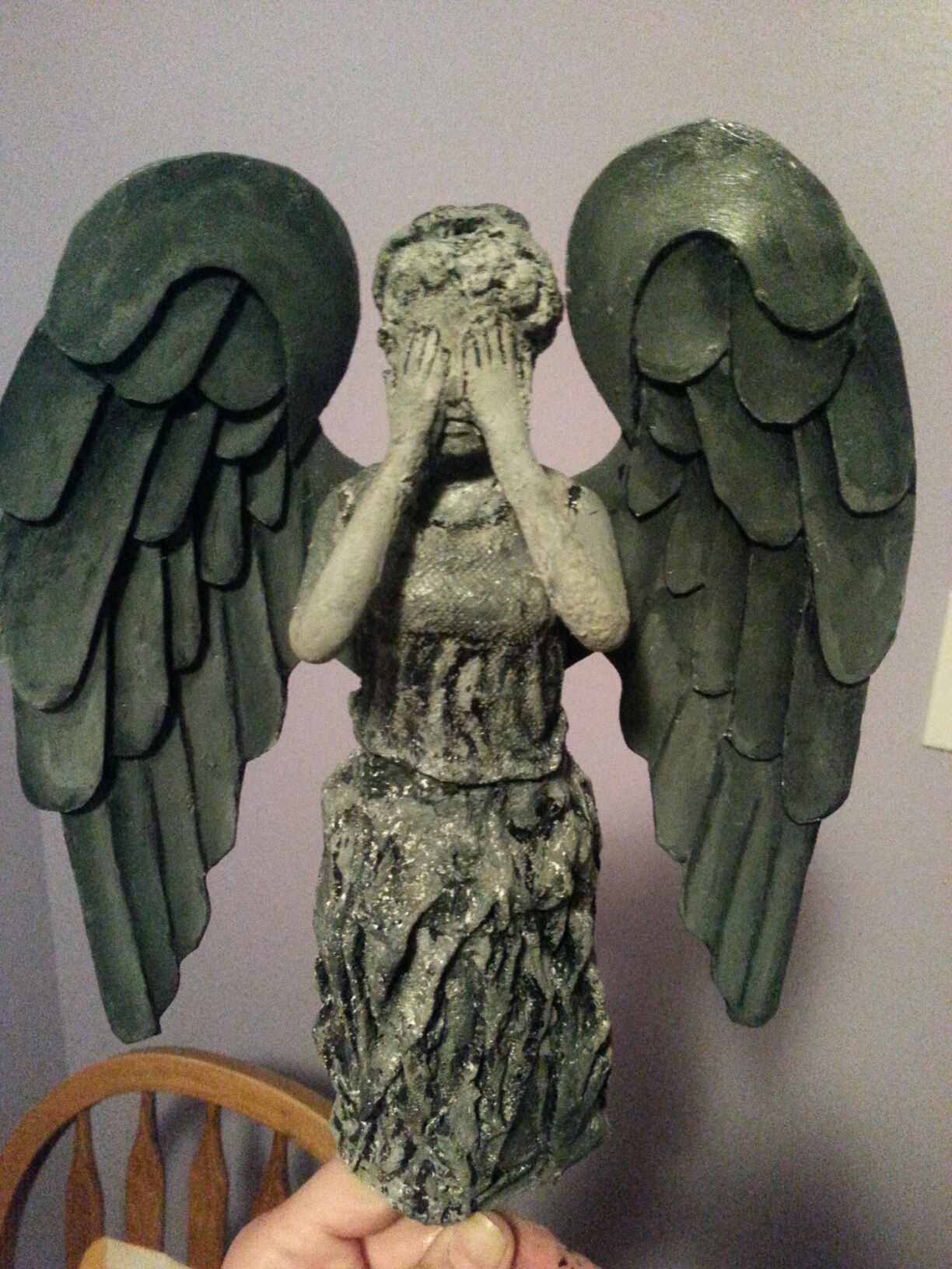 Weeping Angel Christmas tree topper