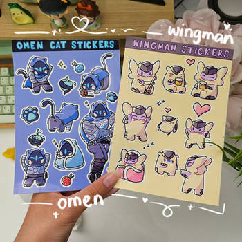 Omen Cat Sticker Explore the Best Wingmanvalorant Art | DeviantArt