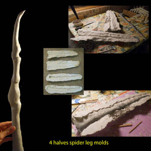 Spider leg molds