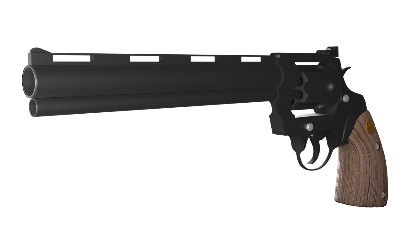 Fake Python Gun DEENIX Replica Gun Colt Python 357 Magnum Revolver by wolfeister on ...