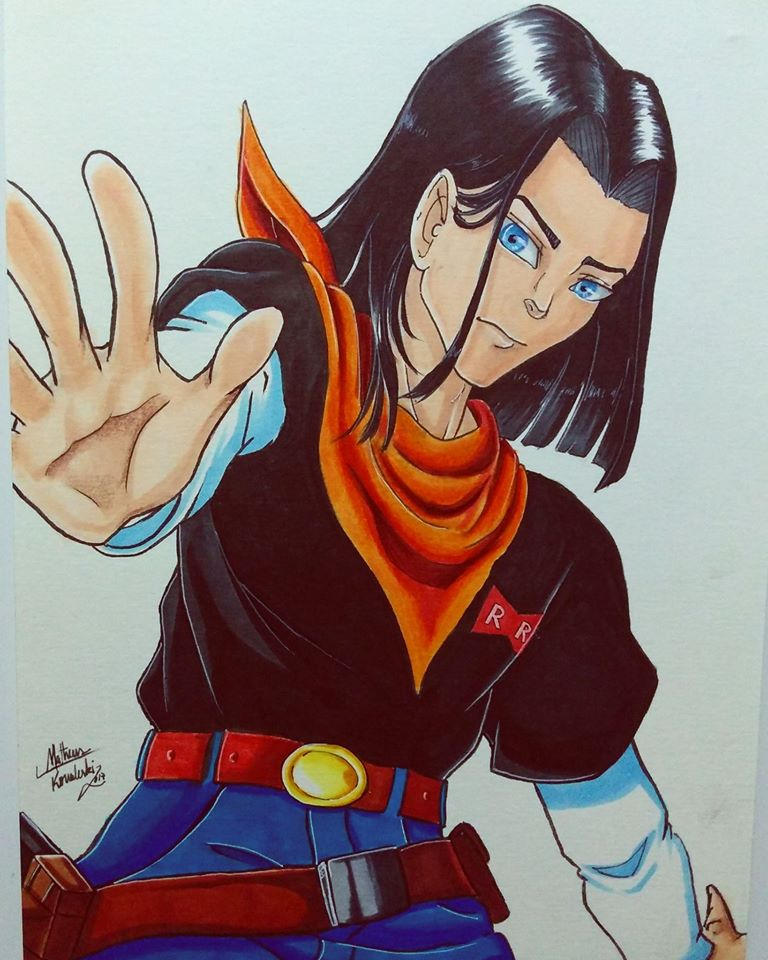 Android 17 by matthyko on DeviantArt