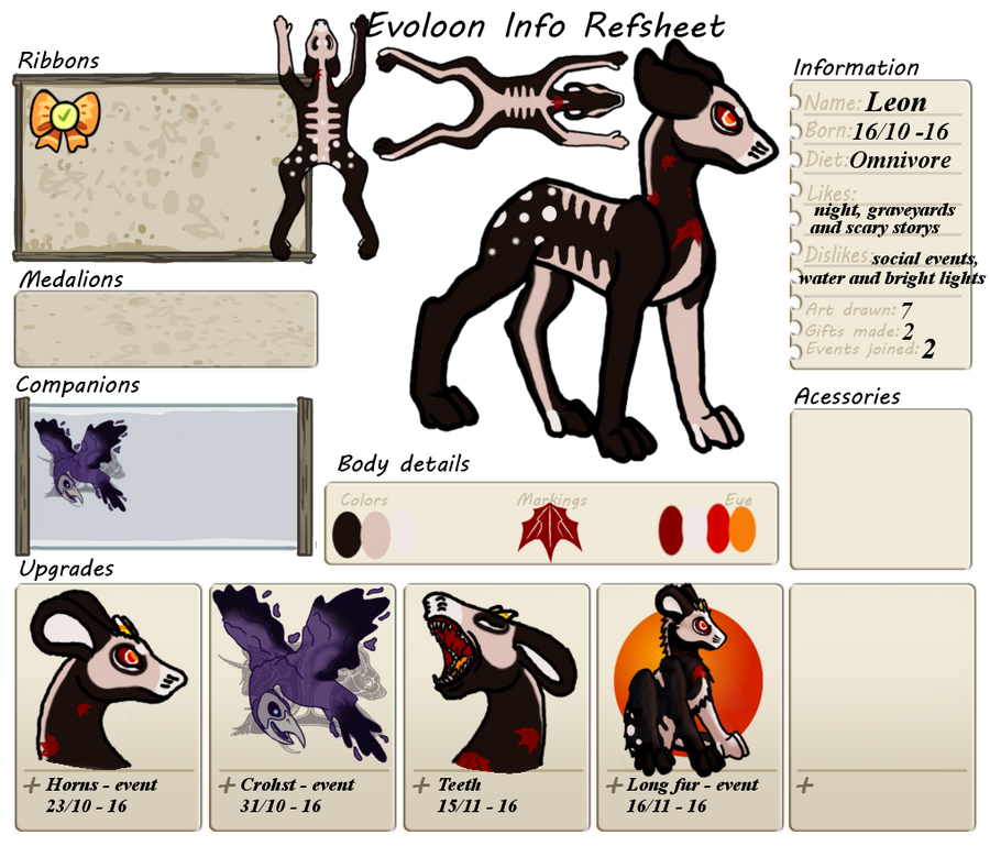 Leon Reference Sheet by Erisoki on DeviantArt