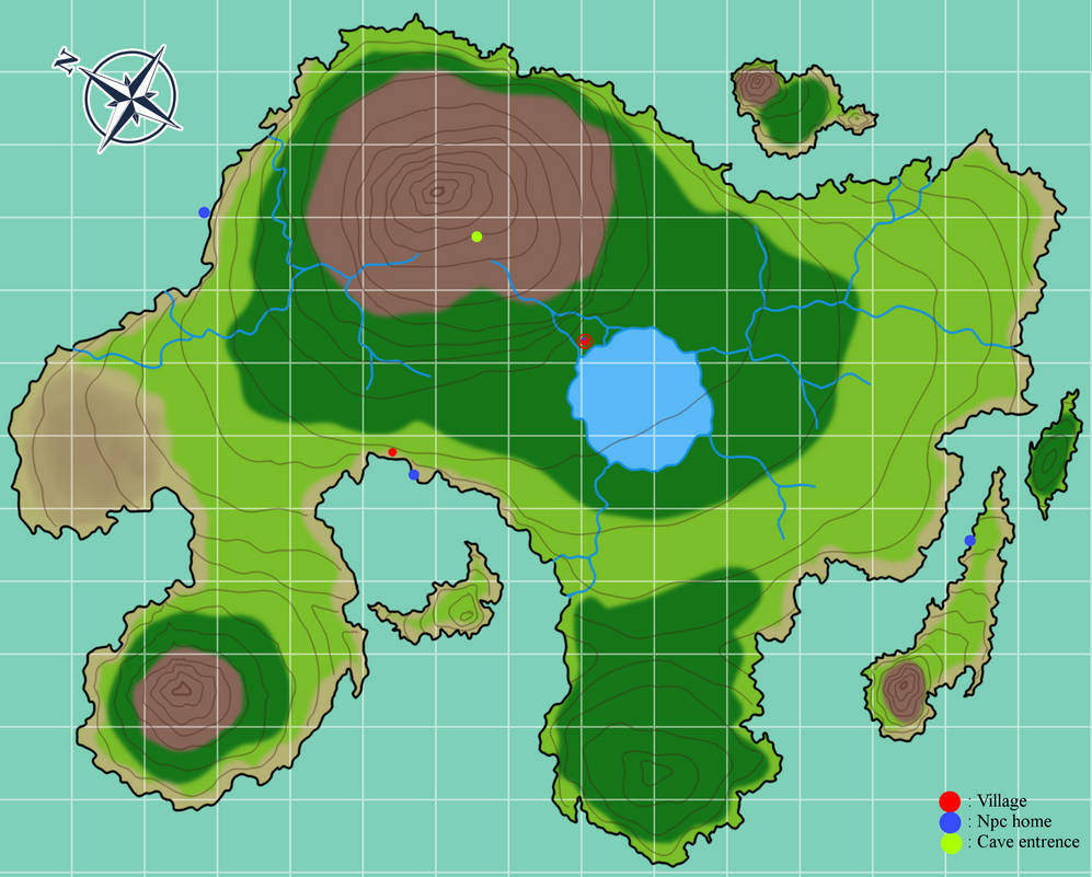Island Hitmap Island Map by Erisoki on DeviantArt