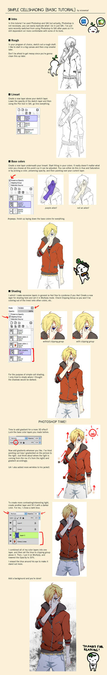 simple cellshading tutorial by twitchhhhh on DeviantArt