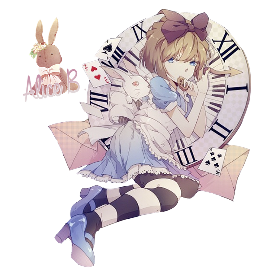 Alice Rabbit Render Alice Render by AliceBradom on DeviantArt