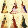 Ladies of 1680s