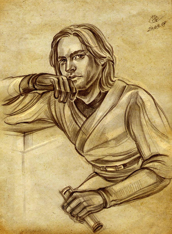 Exile Sketch - 3 years on DA by nataliavolodeva on DeviantArt