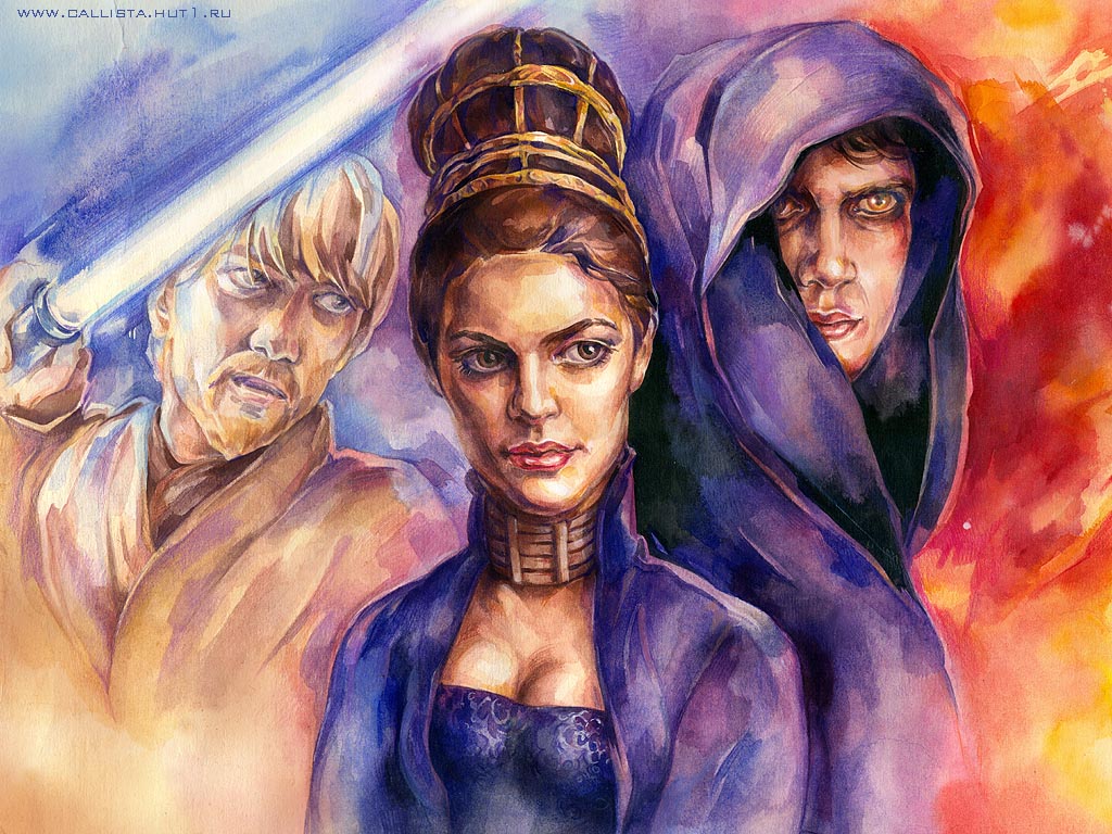 Star Wars: ROTS watercolor