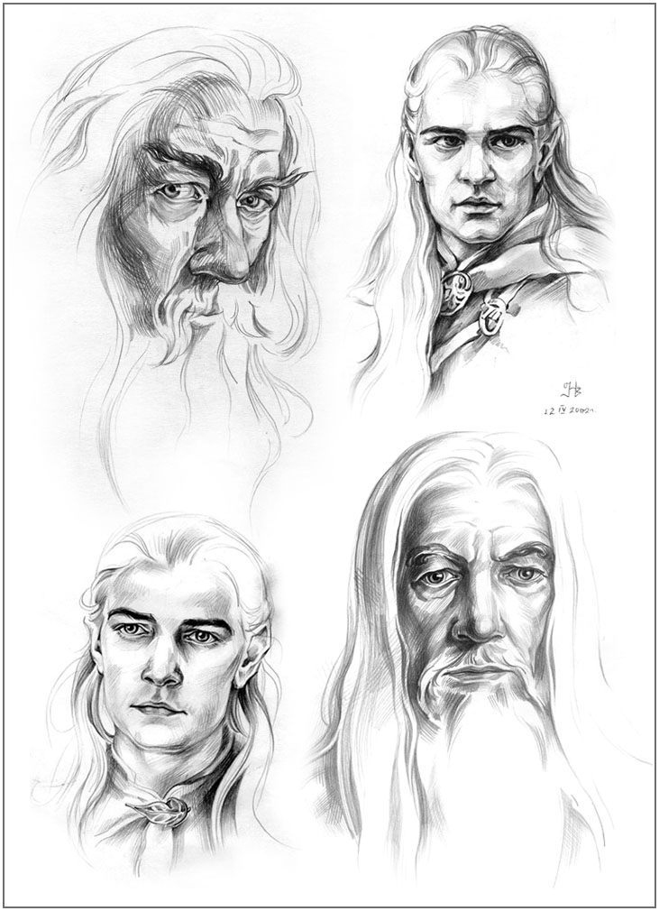 Lotr Characters - Part 1 By Callista1981 On Deviantart