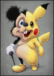 Mickachu by jflaxman
