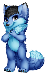 The Blue Fox Furvilla Paintie Version 2.0