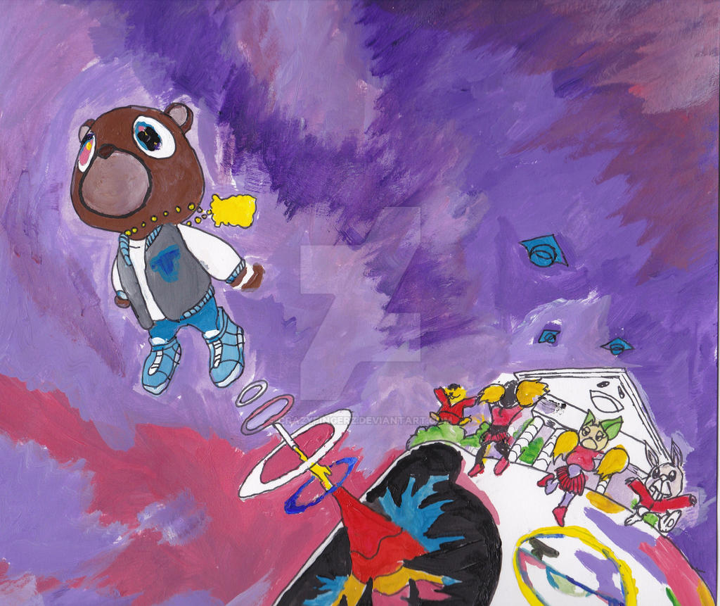 Kanye West Graduation CD Cover Recreation