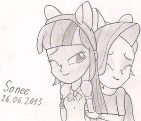 Eg Twilight Rarity Hug Pencil