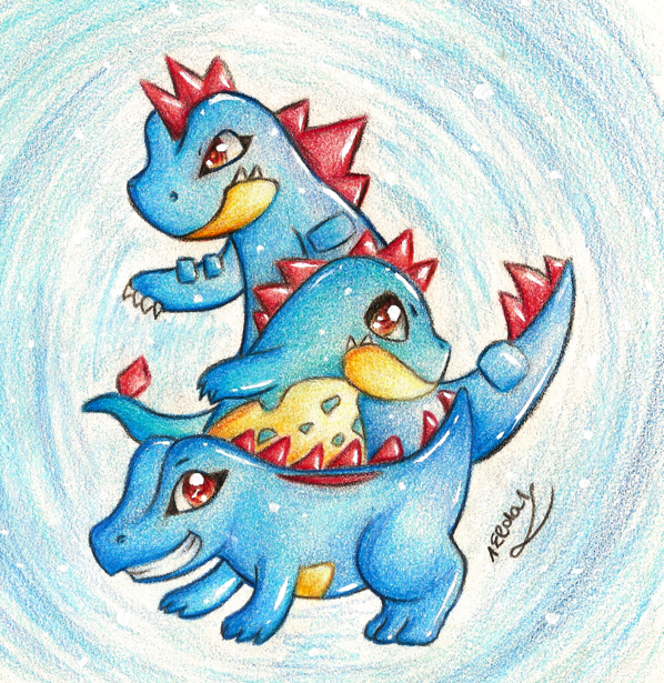 Water starters - Johto