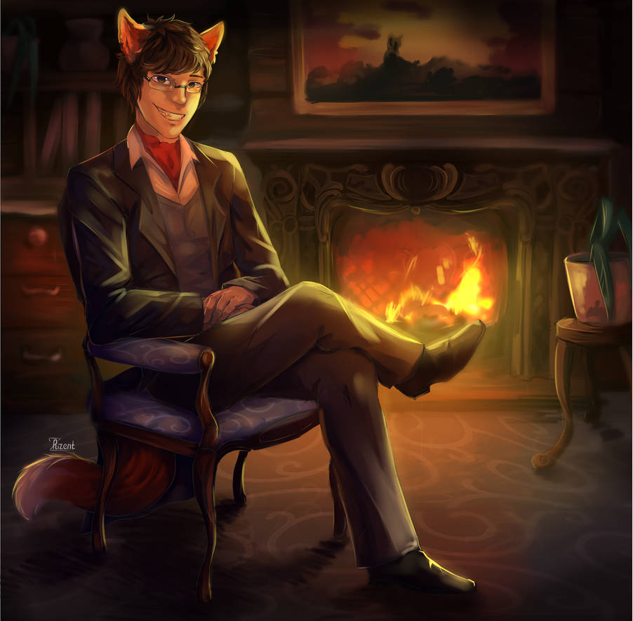 Fire Hall Deviantart Commission-fireplace by 0Rizent0 on DeviantArt
