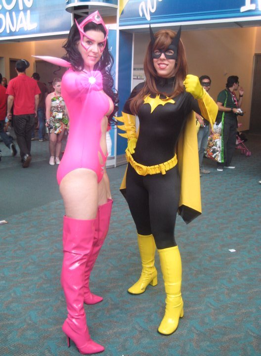 Star Saphire and Batgirl