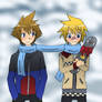 Sora and Roxas for RSR-chan