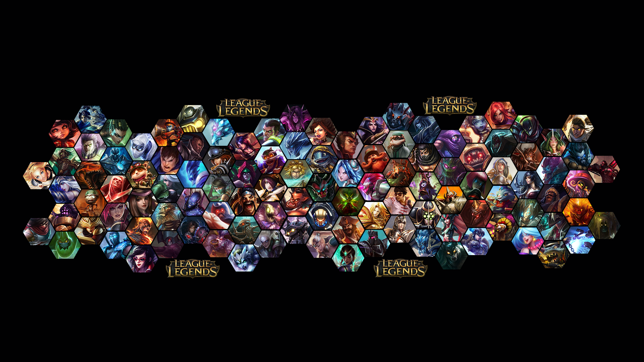 League of Legends Wallpaper full champs