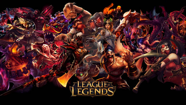 League of Legends Red Wallpaper
