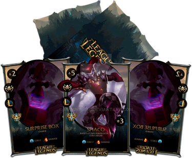 Shaco League of Legends Card