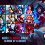 League of Legends Ahri Render Pack