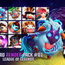 League of Legends Poro Render Pack 01