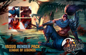 League of Legends Yasuo Render Pack