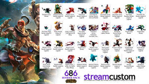 League of Legends Render MegaPack (686 Renders)