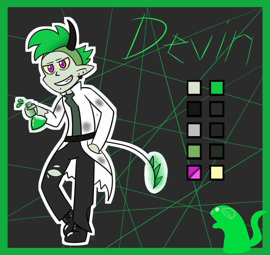Shinydevin Devin redesign ref by Shmoopsthecutie on DeviantArt