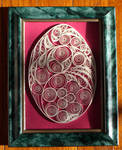 Framed Paper Quill Easter Egg by UrSoMaC