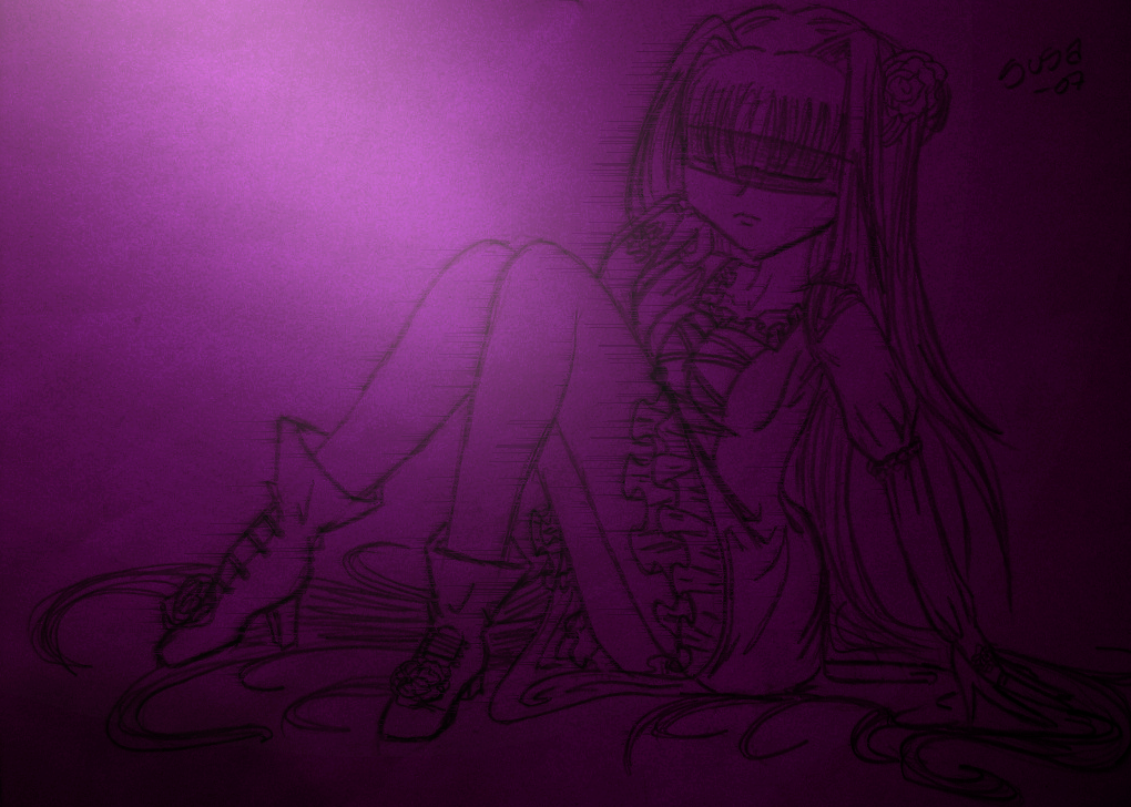Under a violet moon by IceTears92 on DeviantArt