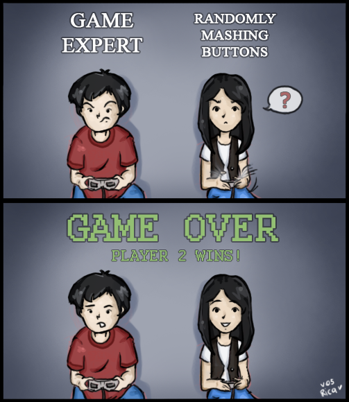 How to defeat a game expert