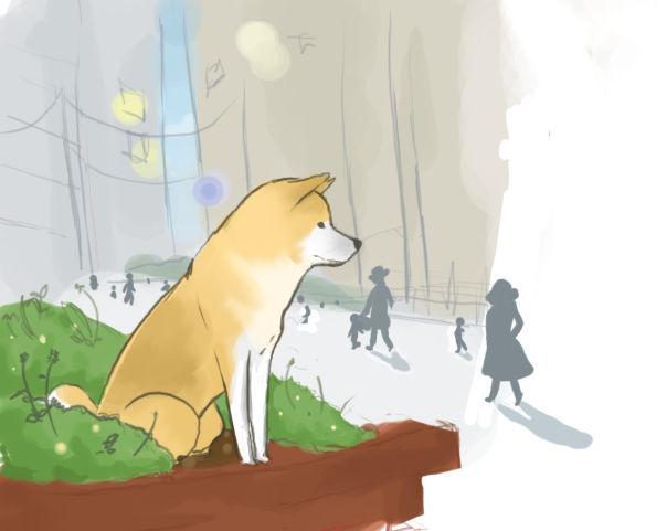 Hachiko: A dog's tale TT_TT by vanipy05 on DeviantArt