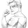 Green Lantern sketch (from Justice League artwork)