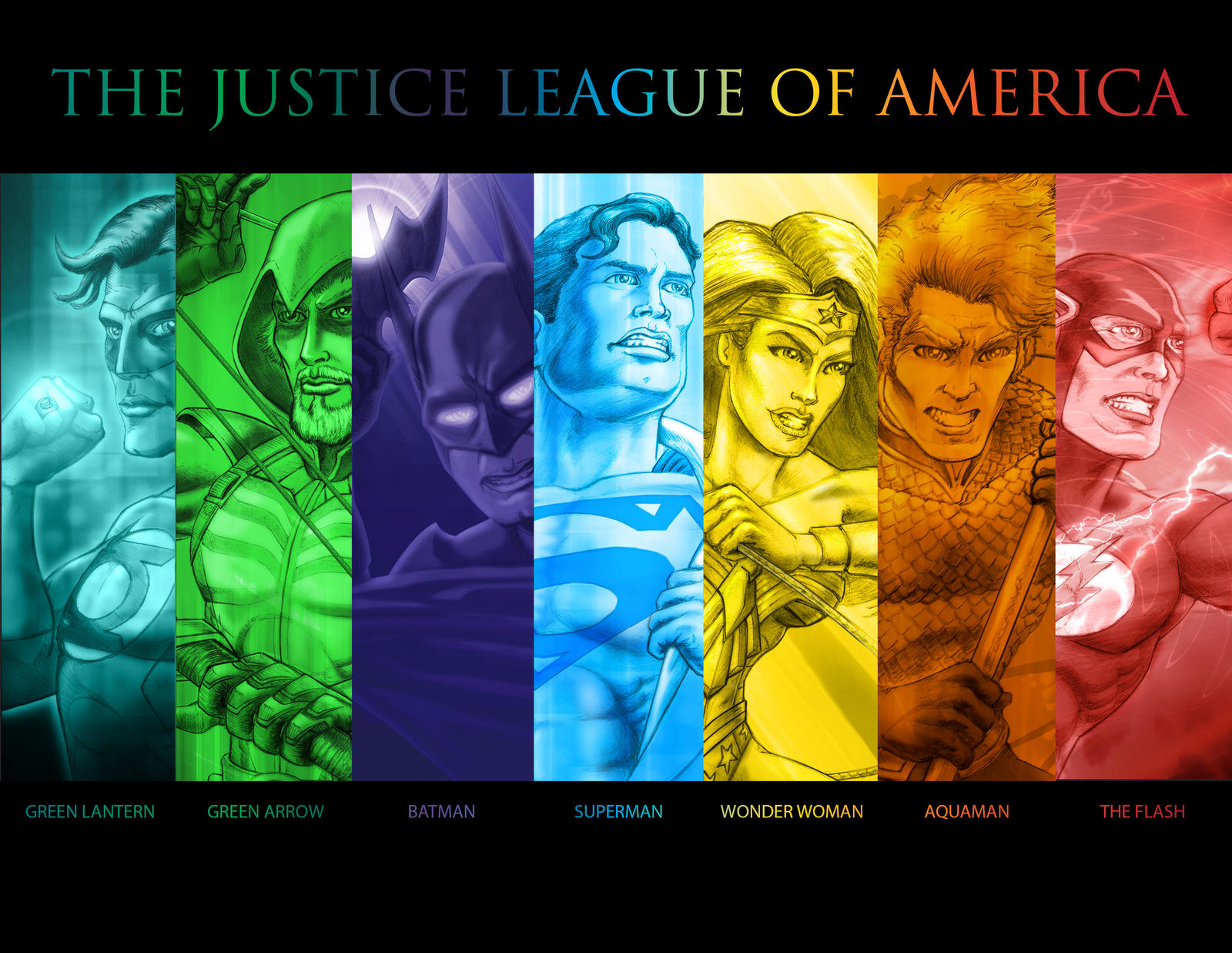 The Justice League of America (version 1)