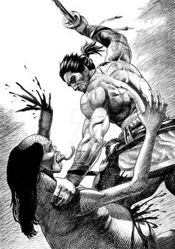 Yasha vs Gaki