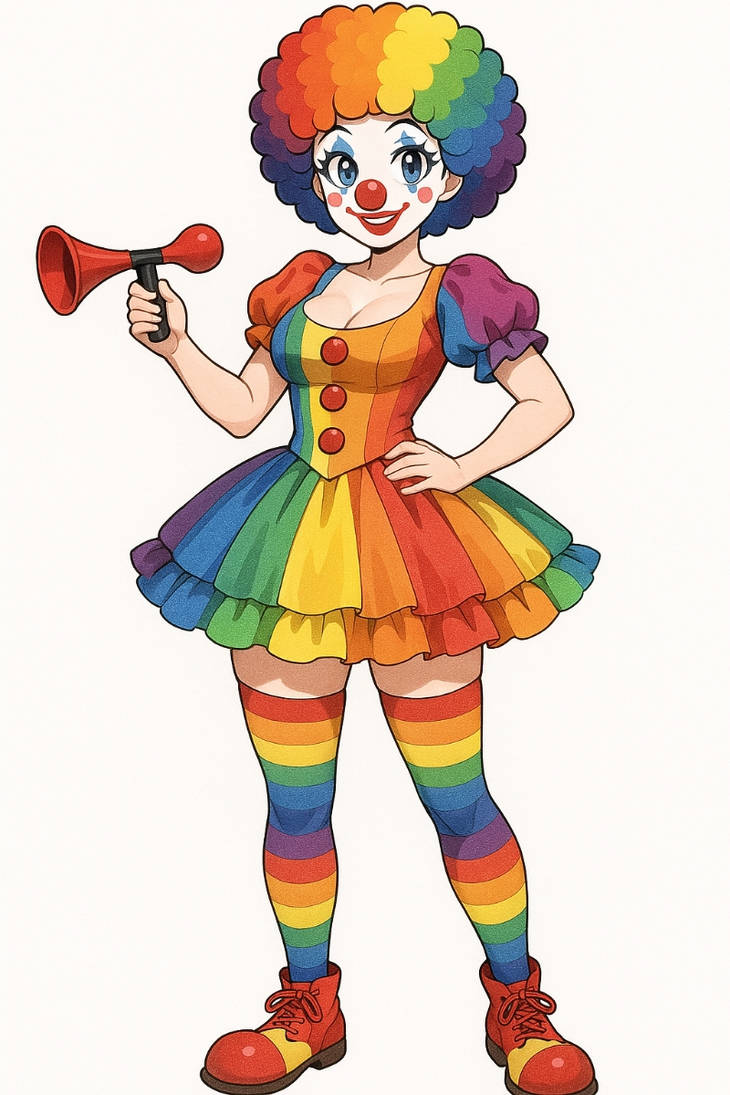 Clown Girl By Italytoons2K7 On DeviantArt clown-girl-by-italytoons2k7-on-deviantart