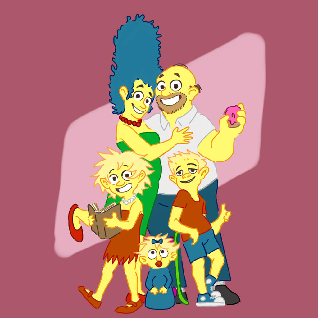 Sam Simpsons Deviantart The Simpsons by shnowlan on DeviantArt
