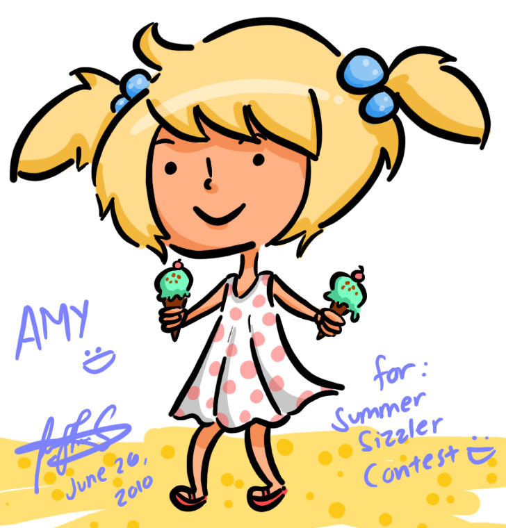Amy - Summer child by Renz1521 on DeviantArt