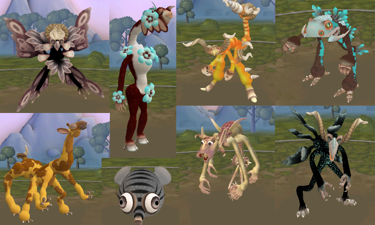 Spore Creatures by Renz1521 on DeviantArt