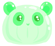 Jelly Panda (Green)