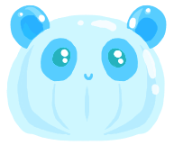 Jelly Panda (Blue)